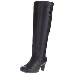 Aerosoles School Play Black Riding Boots Size 9 M